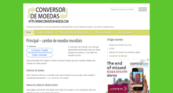 Desktop Screenshot of conversor-moeda.com